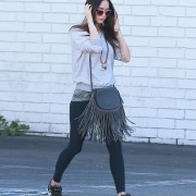 Уличный стиль Меган Фокс (3 фото)