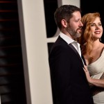 Эми Адамс с мужем на Vanity Fair Oscar Party 2016
